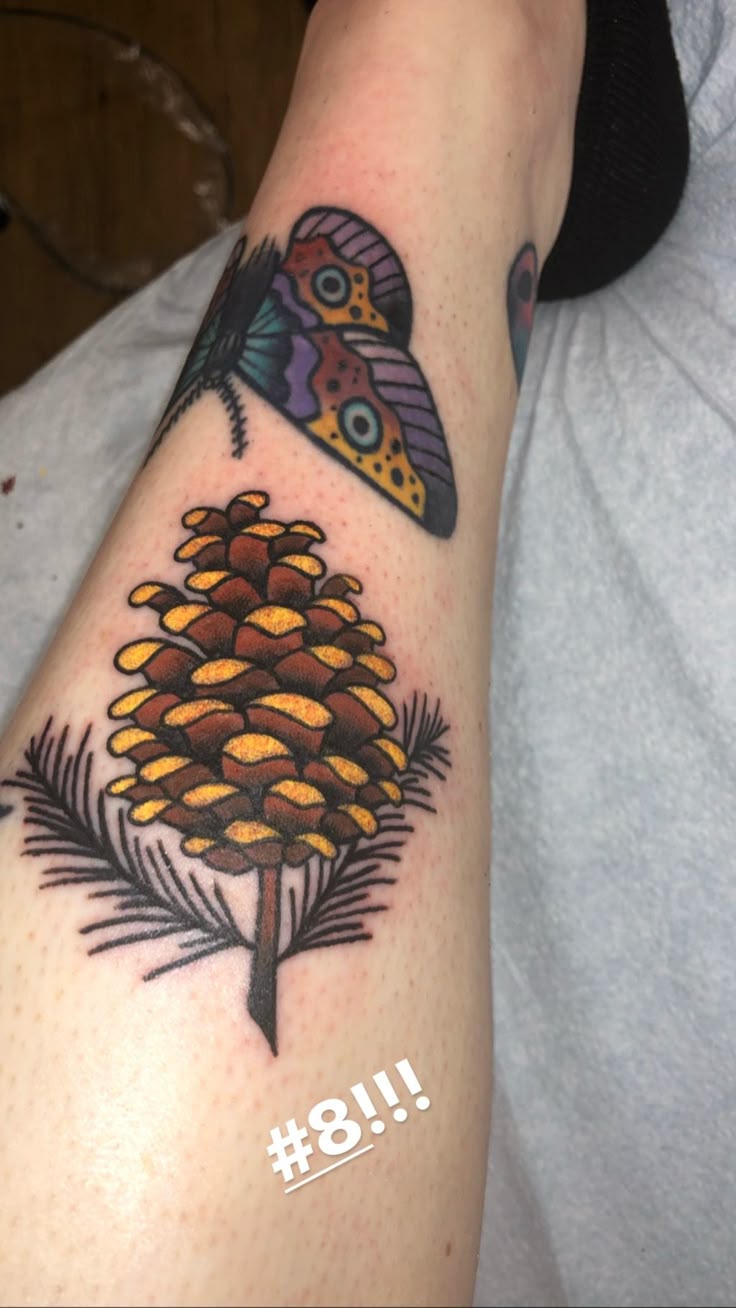 Pin by Jacqui Knighton on Quick Saves in 2025 | Pinecone tattoo, Pine tattoo,  Tattoos