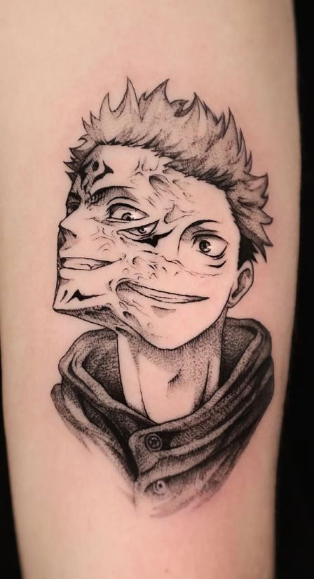65 Sukuna Tattoos