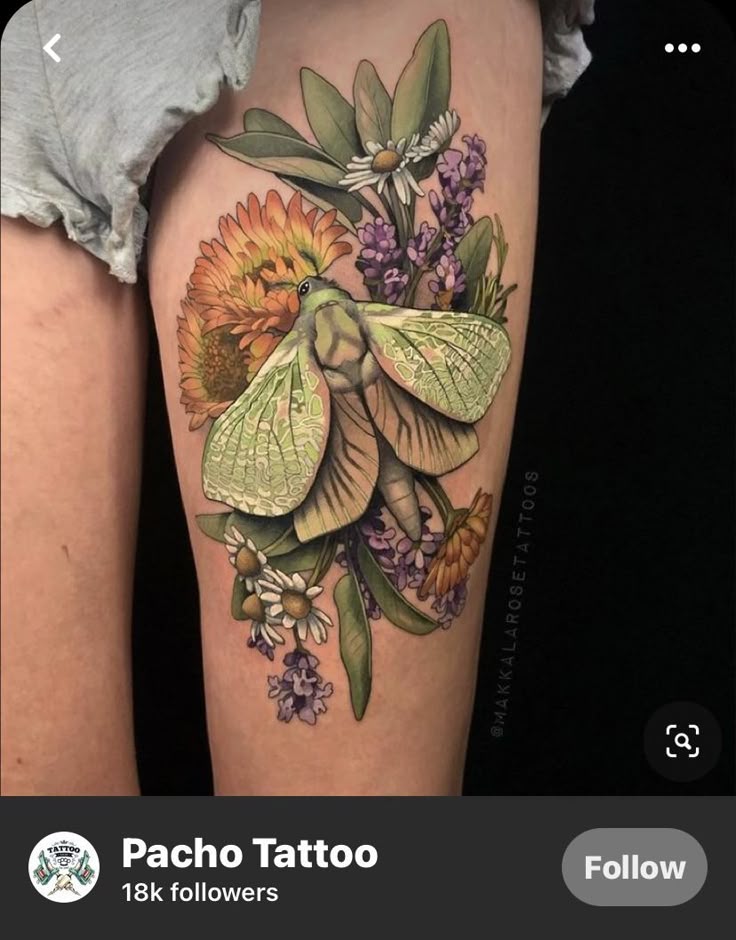 Pin by Jill Miglin on Tattoo Ideas | Botanical tattoo, Cool tattoos, Nature  tattoos