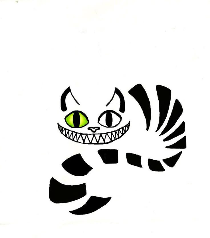 220+ Cheshire Cat Tattoo Designs (2024) Simple Small Meaningful Ideas