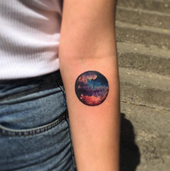 48 Charming & Unique Circular Tattoo Designs - TattooBlend | Circular tattoo,  Circular tattoo designs, Circle tattoos