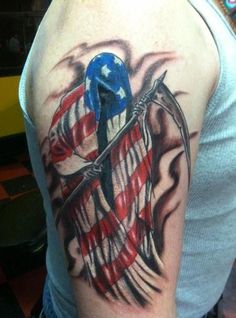 76 Patriotic tattoos ideas | patriotic tattoos, tattoos, flag tattoo