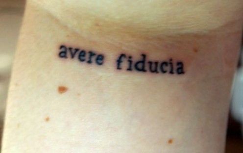 Tattoo Ideas: Italian Words and Quotes