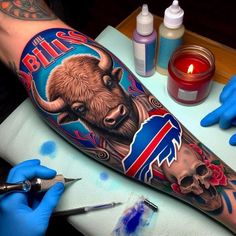 Detroit Lions Tattoo Ideas