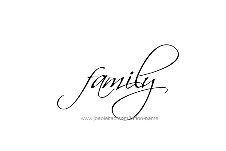 Family Name Tattoo Designs - Tattoos with Names