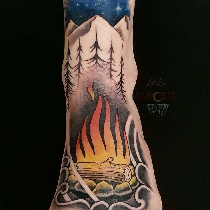 101 Best Fire Tattoo Ideas You Must See!