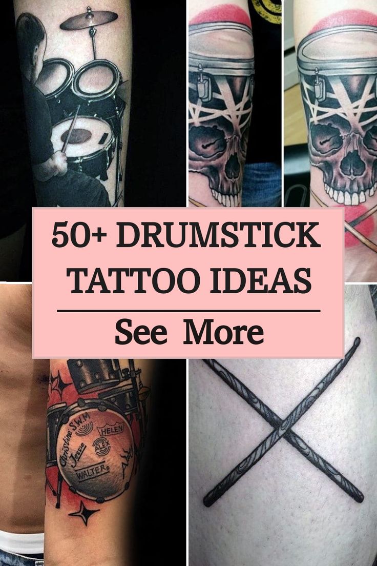 50+ Drumstick Tattoo Ideas