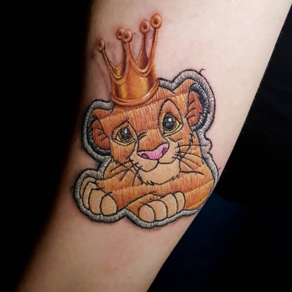 Artist Creates Embroidered Patch Tattoos That Look Like They're Stitched  into Skin