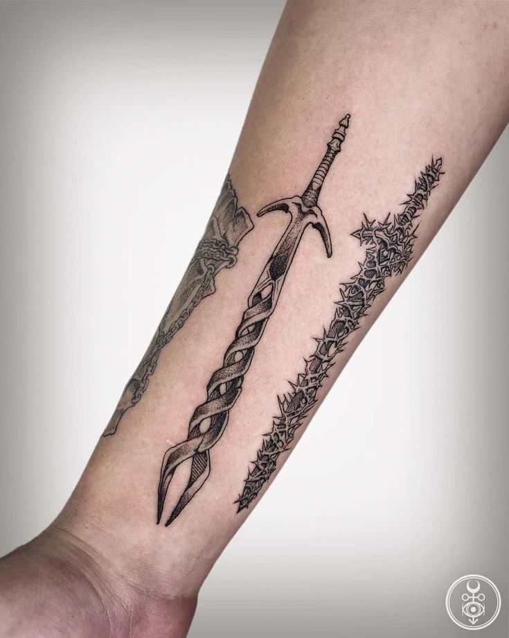 65 Epic Sword Tattoo Ideas: Unleash Your Inner Warrior - ARTWOONZ