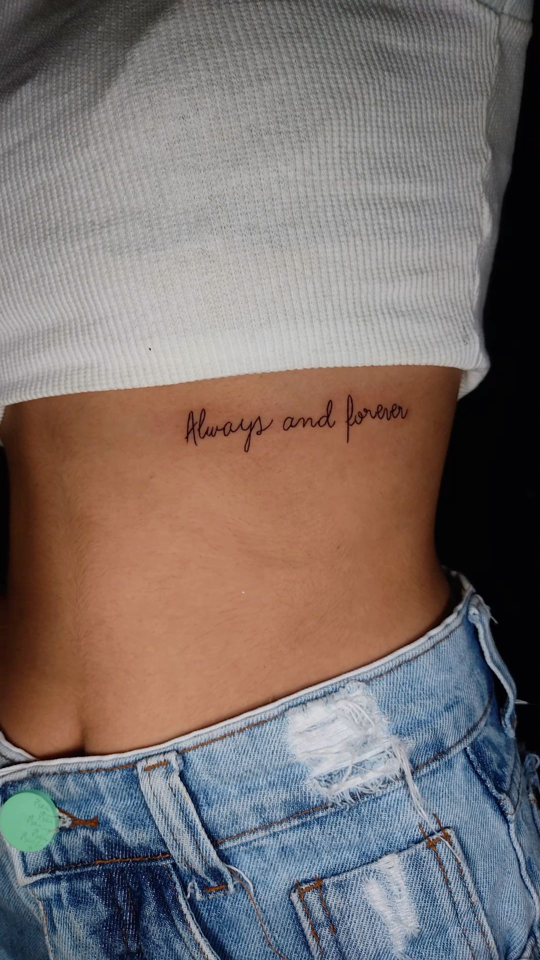 Tatuagem always and forever