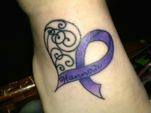 Epilepsy awareness tatoo -Hannah