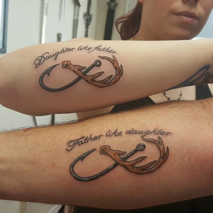 50 Father-Daughter Tattoos Every Daddy's Girl Needs to Get With Her Old Man