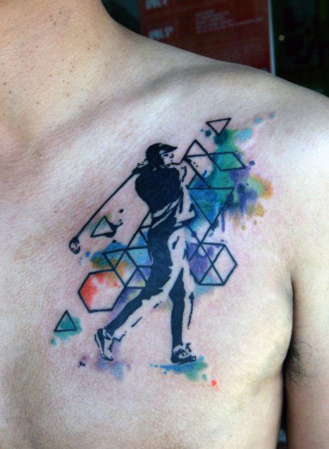 40 Spectacular Golf Tattoos for Men
