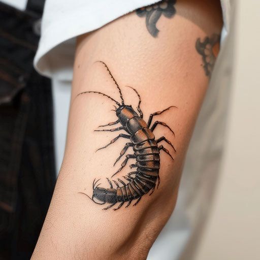 Bold Centipede Tattoo Design Pack