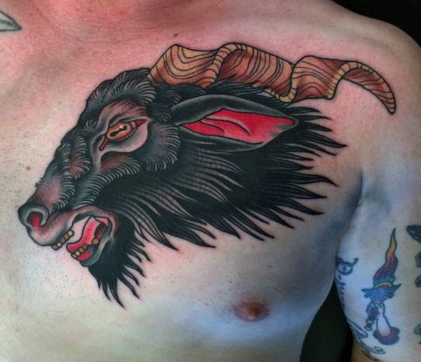 100 Goat Tattoo Designs for Men