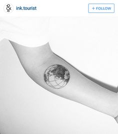 8 globe tattoo ideas to save today | globe tattoos, tattoos, tattoo designs  and more