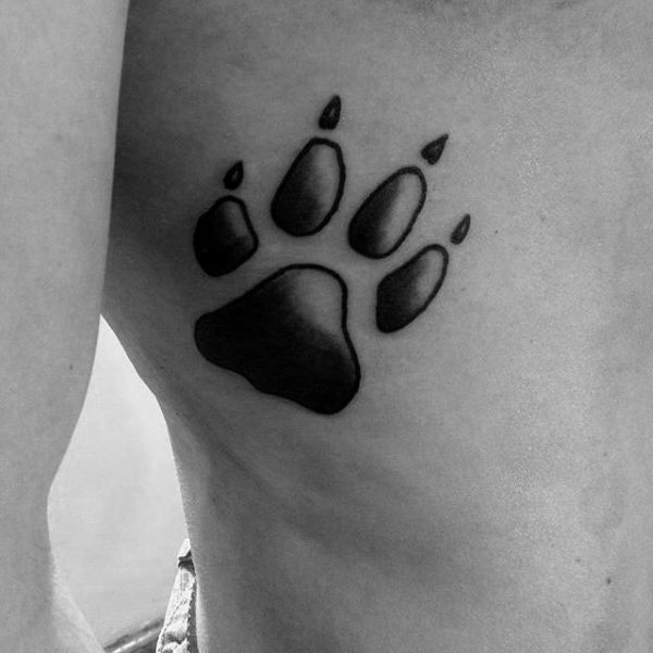 69 Dog Paw Tattoo Designs for Men