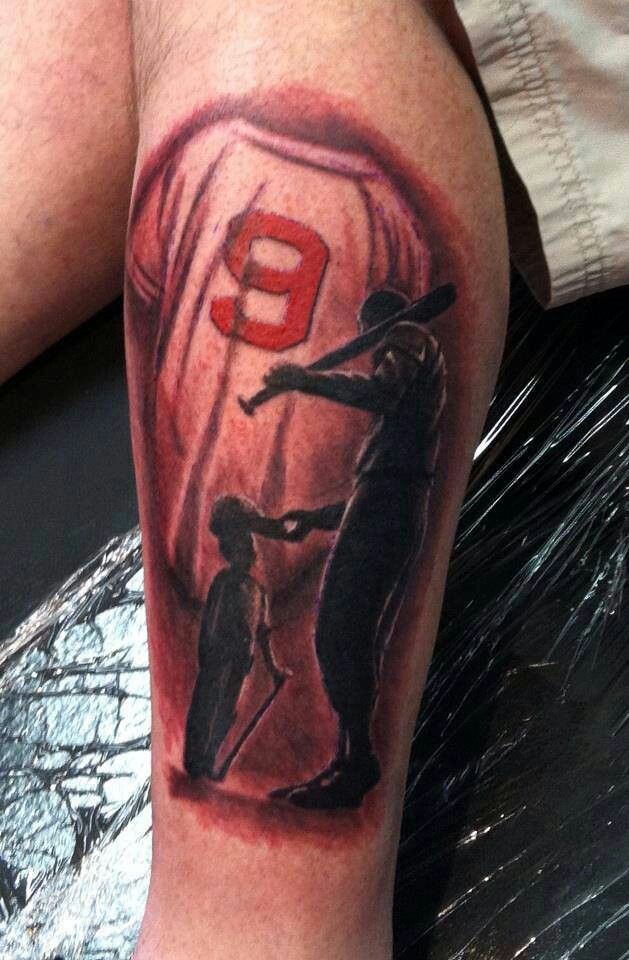 Father and son tattoo