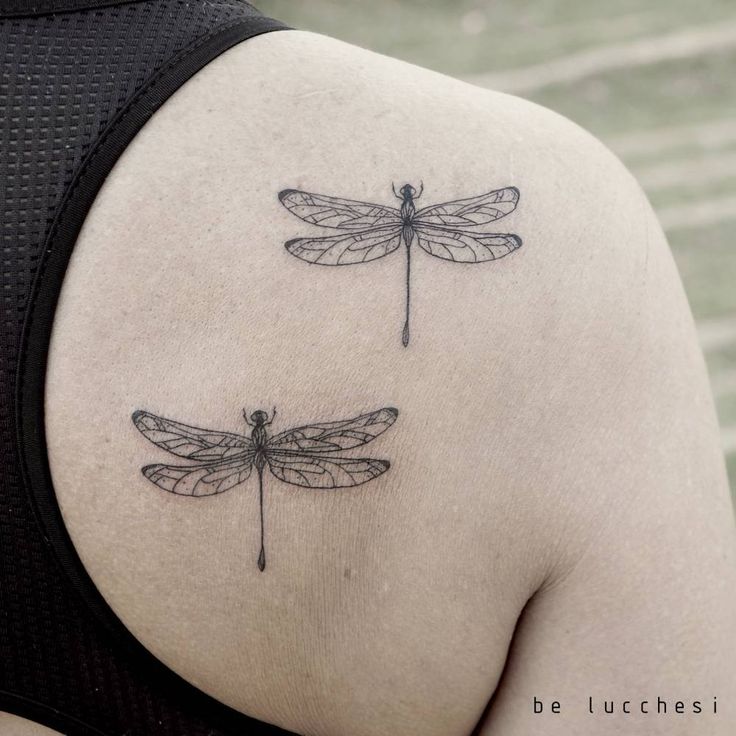 60 Charming Dragonfly Tattoos for Luck ...
