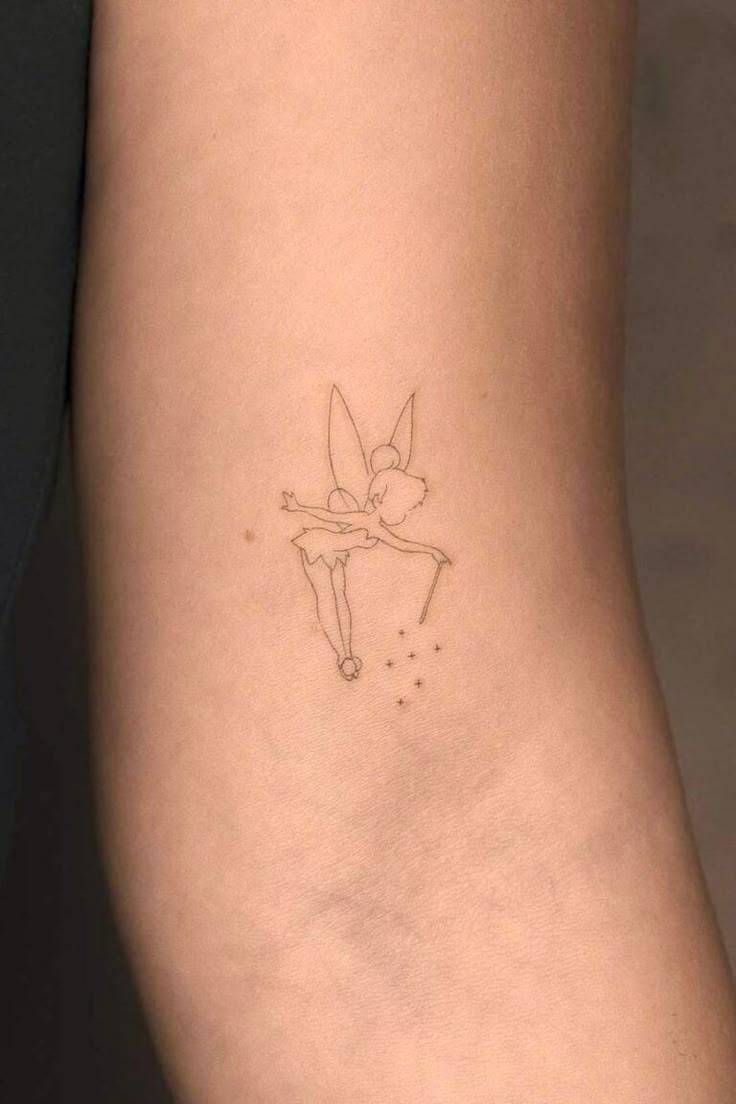 28 Hottest Tinker Bell Tattoo Ideas and Designs