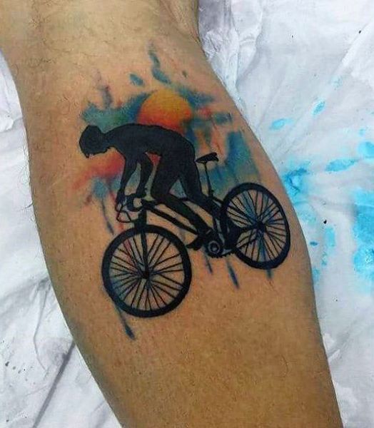 67 Bicycle Tattoo Designs for Men