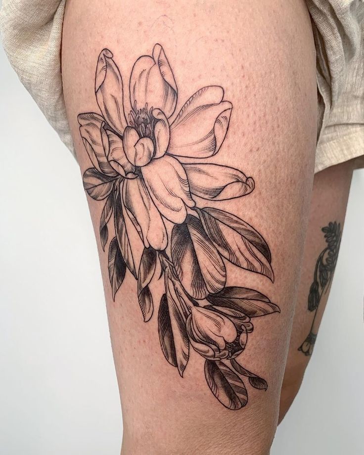 101 Amazing Magnolia Tattoo Designs You Need To See!