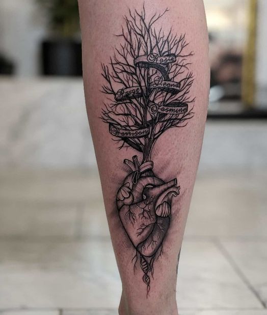 15 Amazing Family Tree Tattoo Designs You Must Ink on Skin — InkMatch