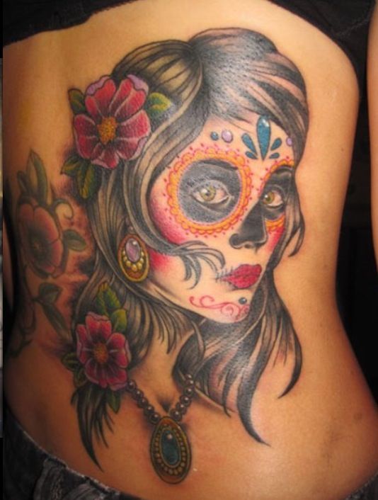 20 Day of the Dead Tattoos That Will Inspire You to Celebrate Life
