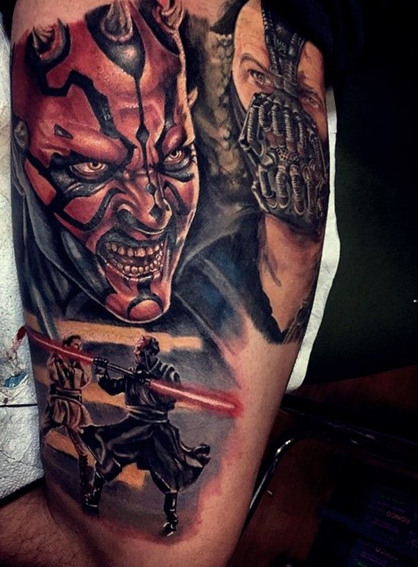 250+ Most Memorable Star Wars Tattoo | Spiritustattoo.com