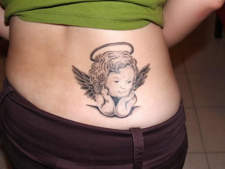 guardian angel tattoos for women - Google Search