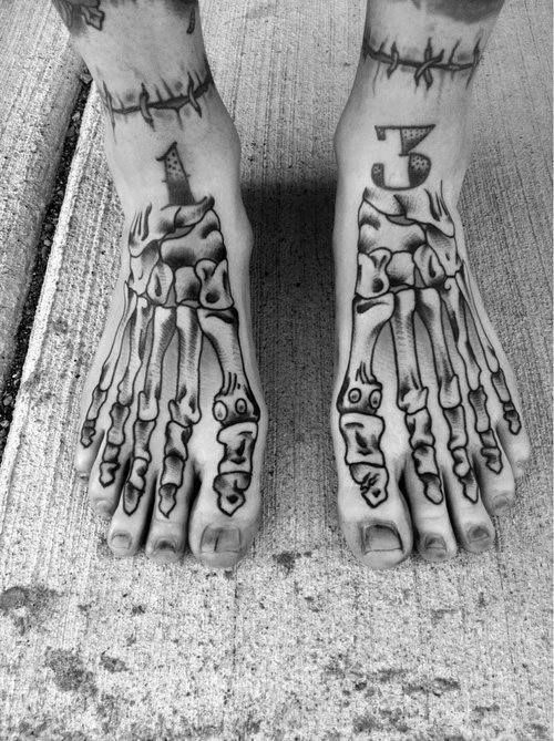 40 skeleton tattoo designs