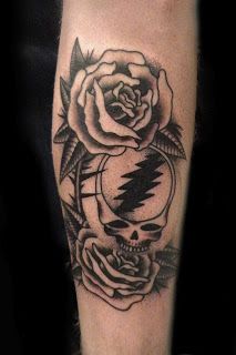 Pat Moser Tattoos: grateful dead tattoo