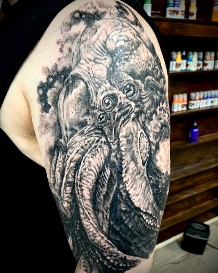 101 Amazing Cthulhu Tattoo Designs You Need To See!