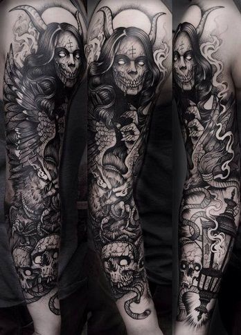 Top 9 Scary Demon Tattoo Designs for Men