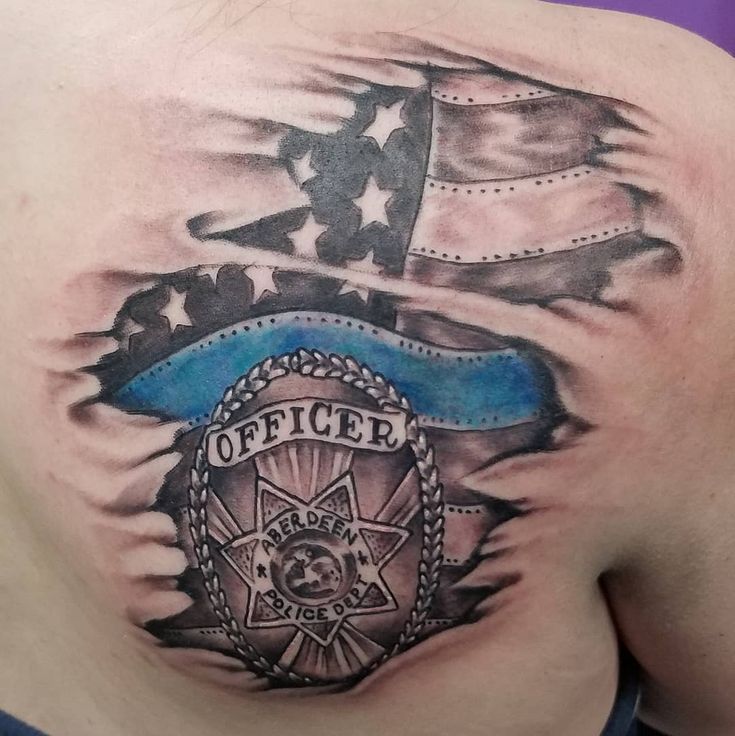 101 Amazing Police Tattoo Ideas You Need To See!
