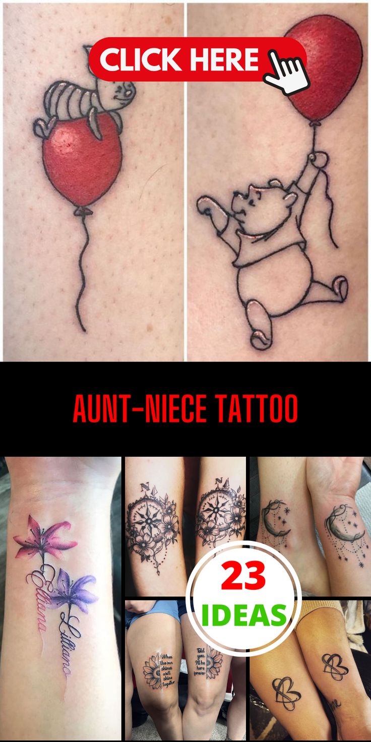 Aunt and Niece Tattoo Ideas: Celebrate the Special Bond with Matching,  Meaningful, and Unique Ink