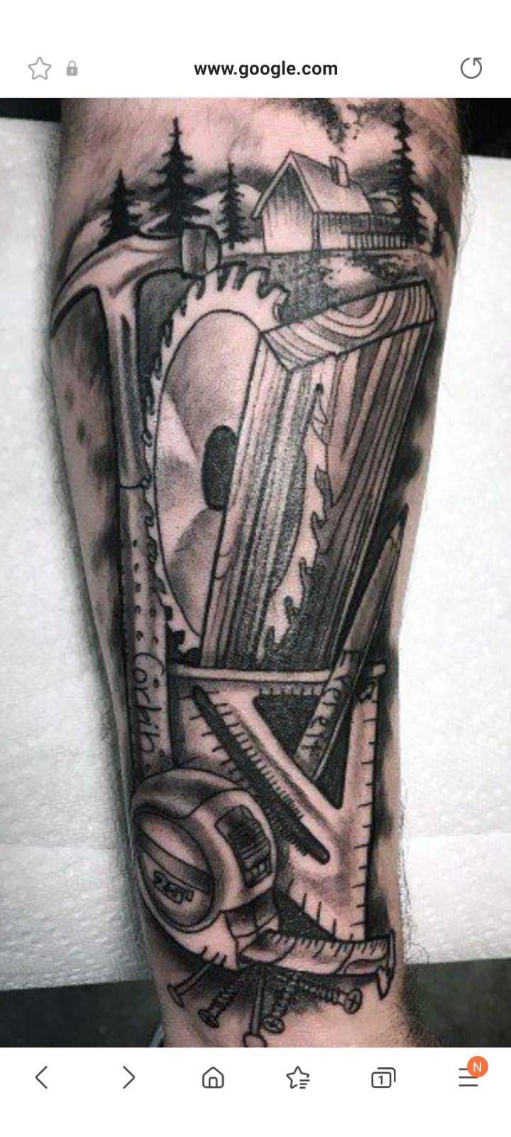 Pin by Max Oliveira on Ideias de tatuagens | Woodworking tattoo ideas,  Sleeve tattoos, Tattoos for guys