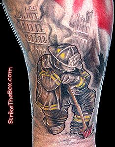 Firefighter: Discover 28 firefighter tattoos ideas | tattoos, fire fighter  tattoos and more