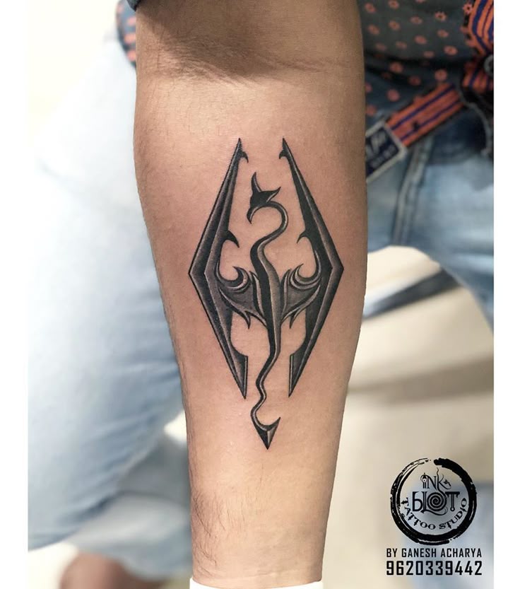 skyrim tattoo