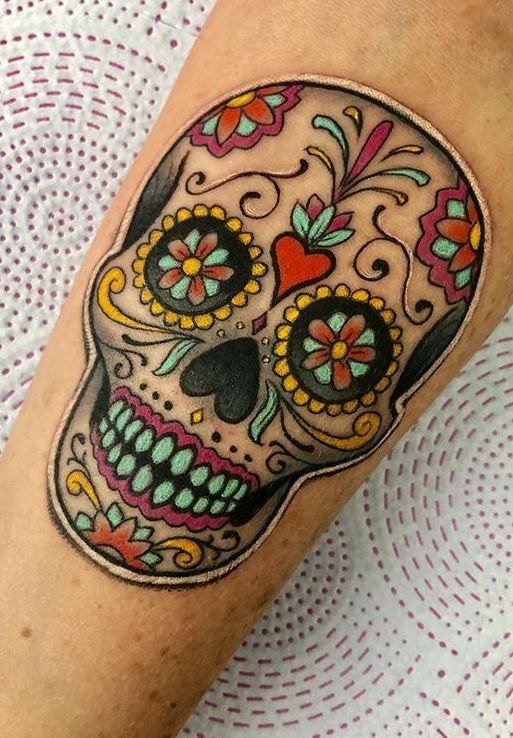 100+ Unique Sugar Skull Tattoos Designs & Ideas - Tattoo Me Now