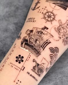 16 One Piece Tattoo Ideas | one piece tattoos, pieces tattoo, anime tattoos