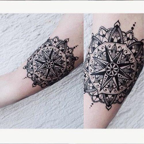 110 Best Compass Tattoo Designs, Ideas and Images