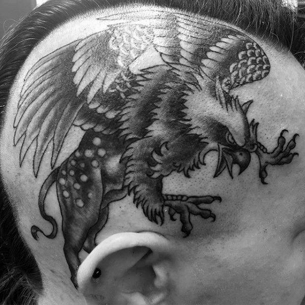 70 Griffin Tattoo Designs for Men