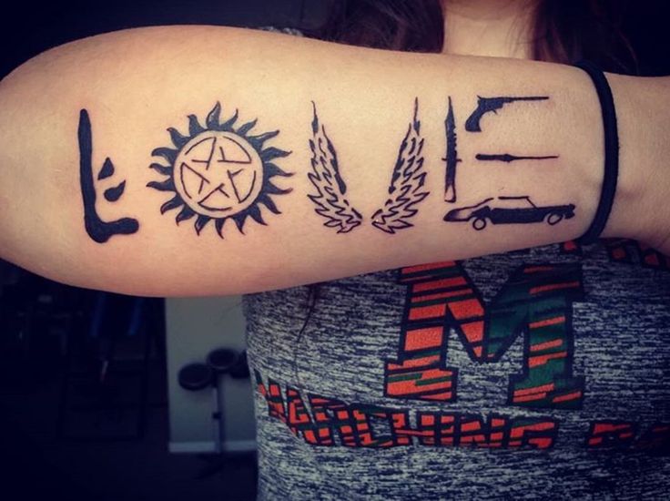 34 Best Supernatural Tattoo Ideas For Supernatural Fans - The XO Factor