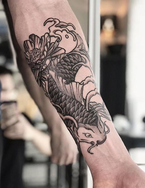 Koi Fish Tattoo Designs: 65 Deeply Symbolic Ideas
