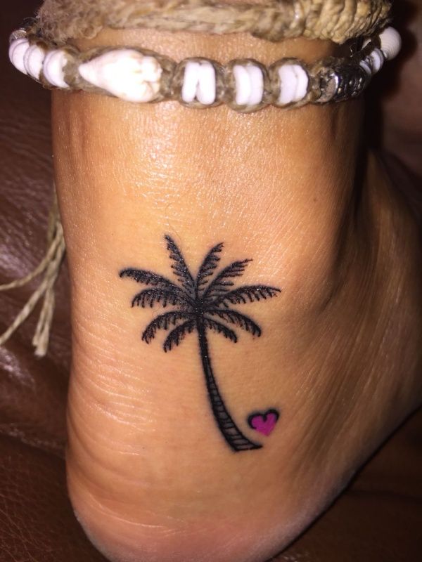 24 Beautiful Palm Tree Tattoo Ideas for Women - Inspired Beauty