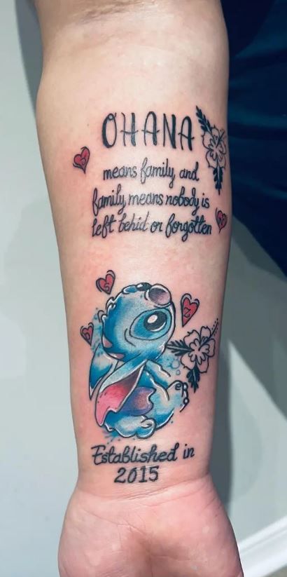 100 Unique Ohana Tattoos & Designs To Honor Your Family - Tattoo Me Now