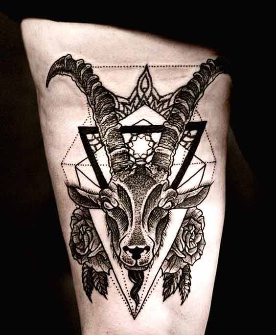 78+ Best Capricorn Tattoos Zodiac sign & Symbol With Meaning