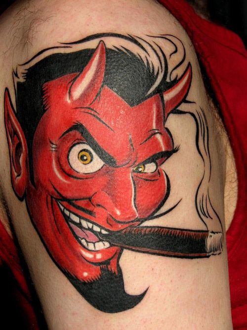 15+ Powerful Devil Tattoo Designs To Look Aggressive!