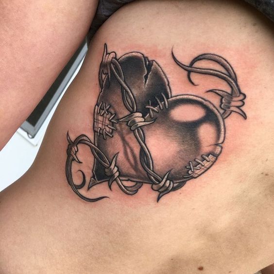 Top 65+ Broken Heart Tattoo Ideas